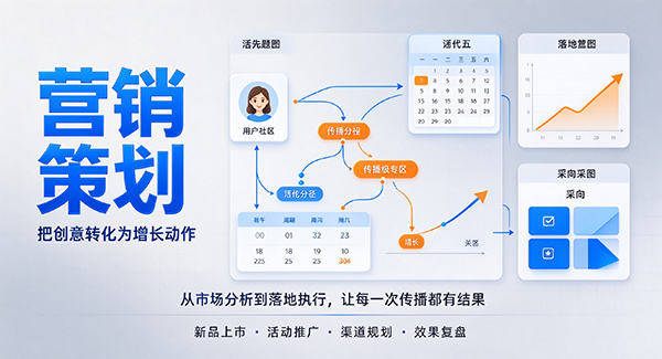 镇赉县营销策划